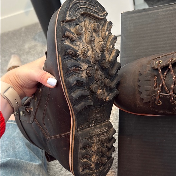 Irish Setter Trail Blazers Brown High-Top Boots - Picture 6 of 7